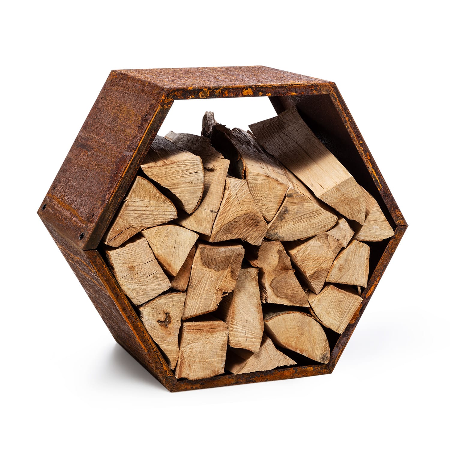 Blumfeldt Firebowl Hexawood Rust