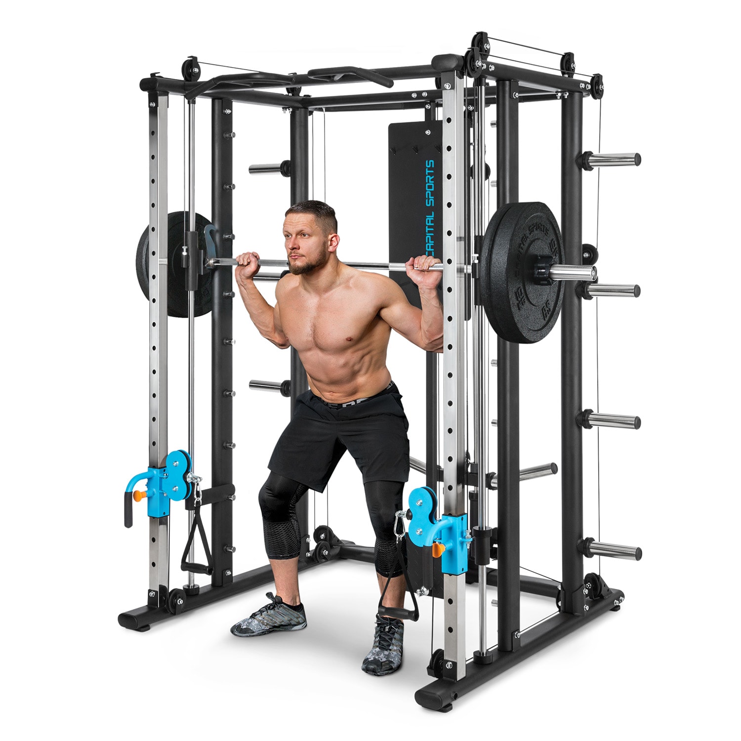 Capital Sports Pro Amaze Smith Machine Cable Cross