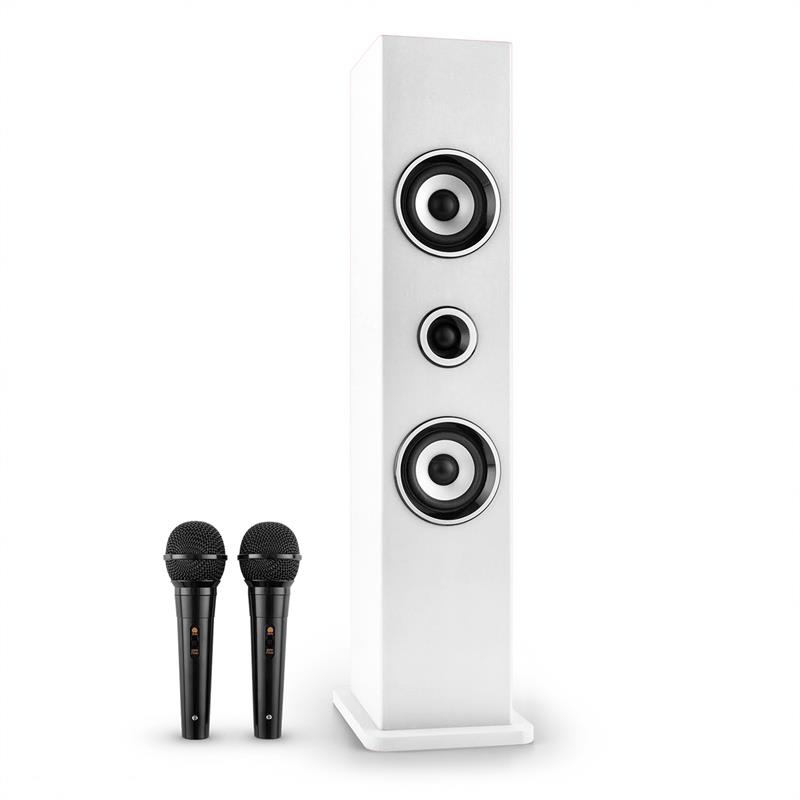 Auna Karaboom bluetooth reproduktor USB AUXkaraoke 2x mikrofon