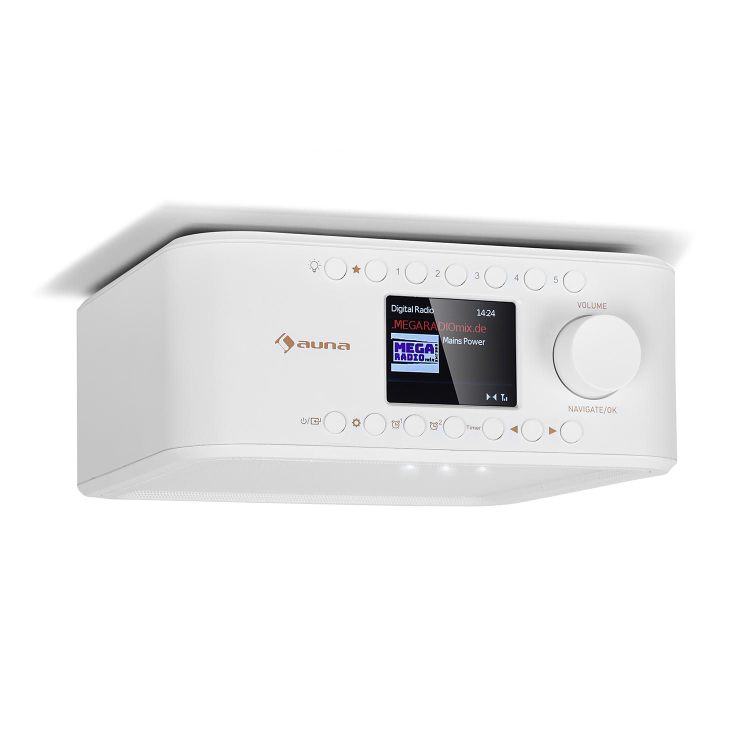 Auna Sound Maître DAB Kuchyňské rádio pod skříňku DAB+/UKW BT AUX
