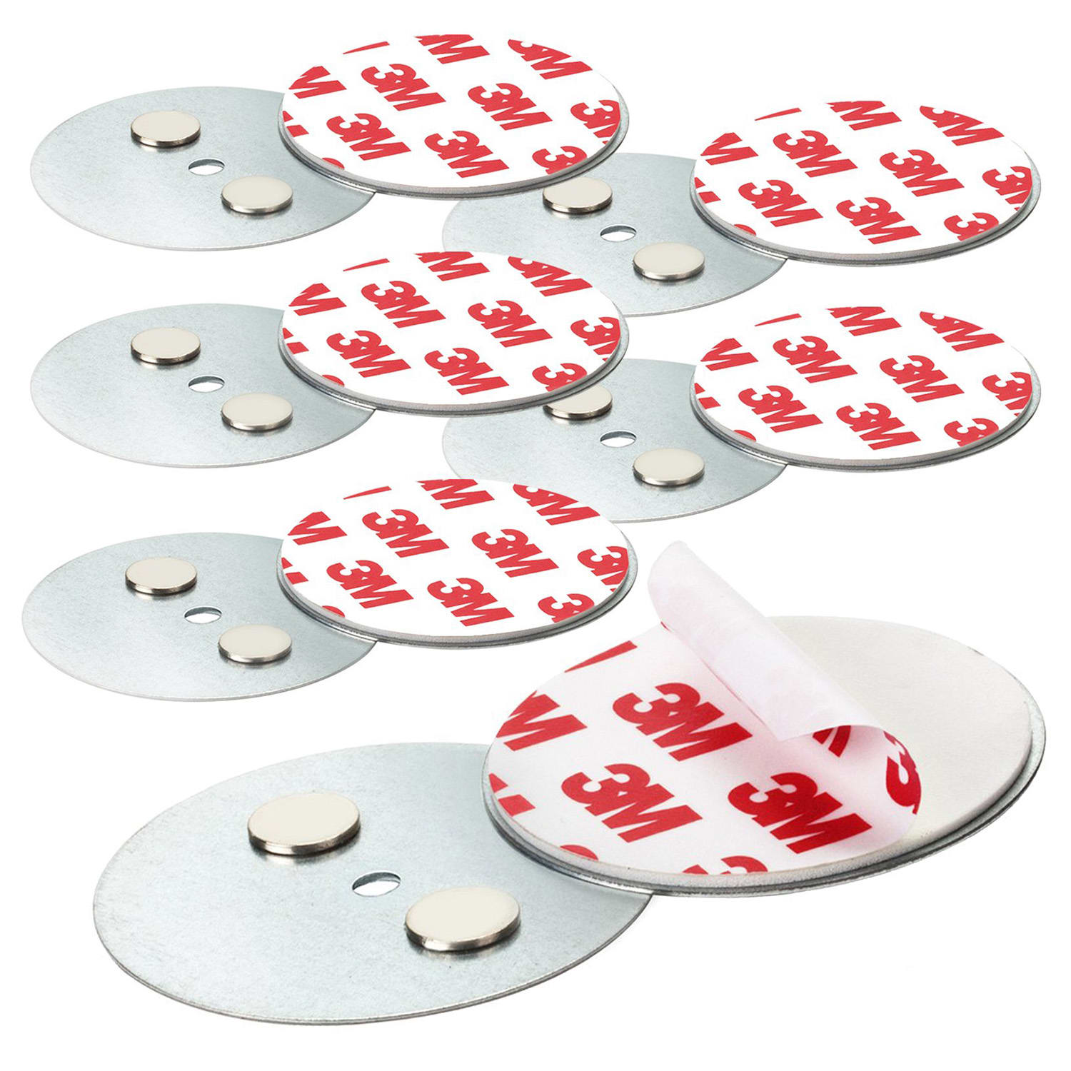 SHD by oneConcept Mount Mini Magnetický držák pro detektory kouře od Ø 5 cm samolepicí