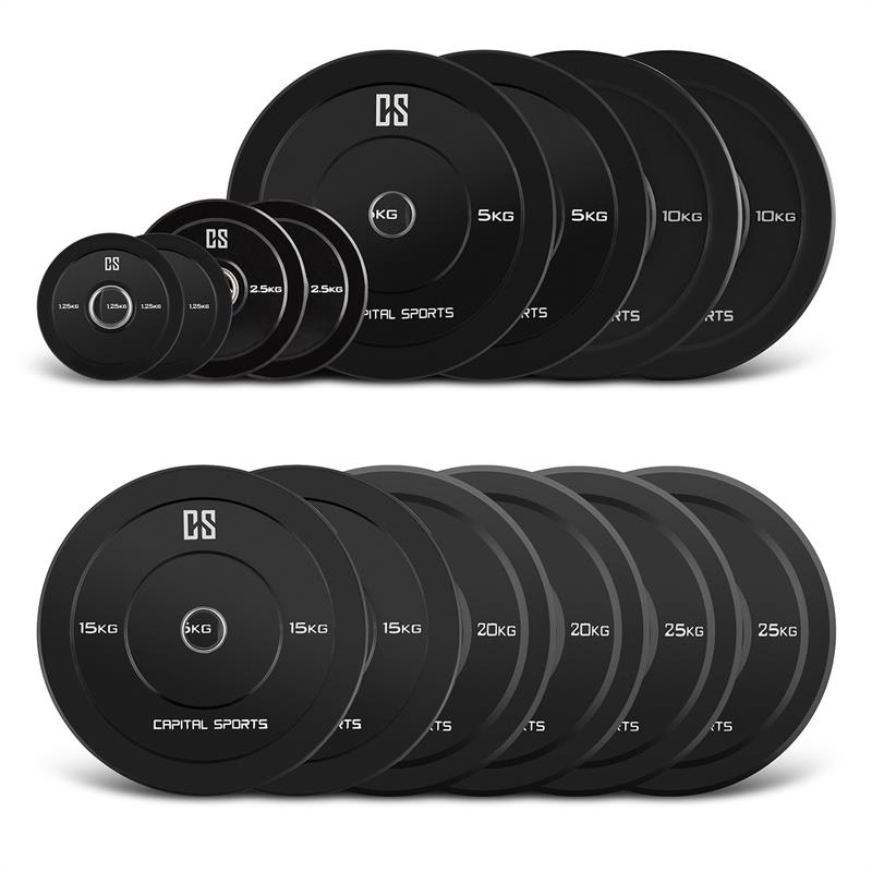 Capital Sports Elongata Bumper Plates