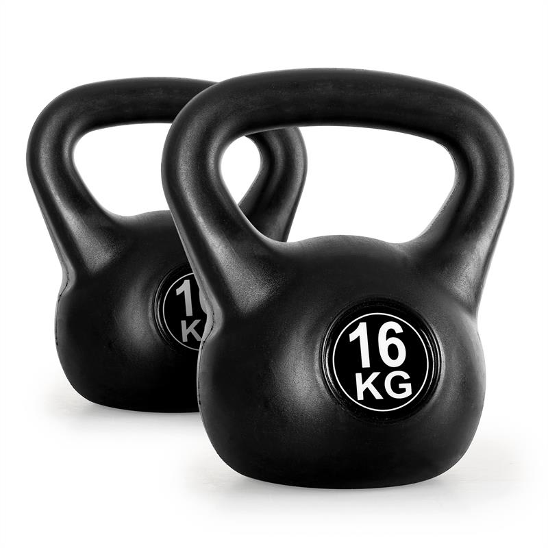 KLARFIT Kettlebell sada činek 2x16 kg
