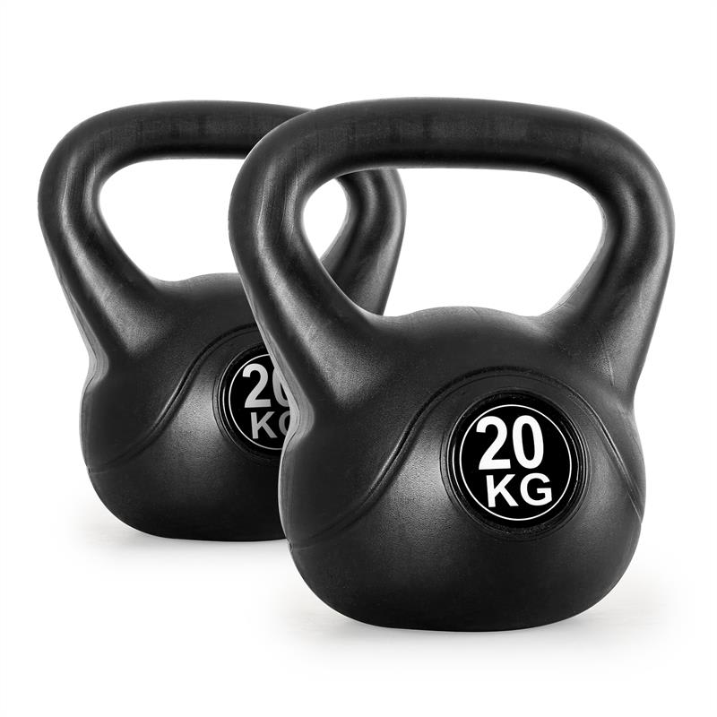KLARFIT Kettlebell sada činek 2x20 kg