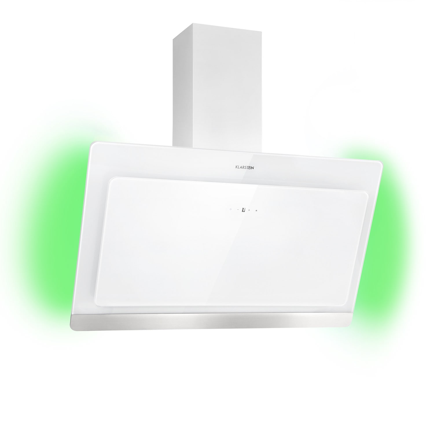 Klarstein Odsavač par Aurora Eco 90 550 m³/h 90 cm Komínový odsavač Podsvícení EEC A+