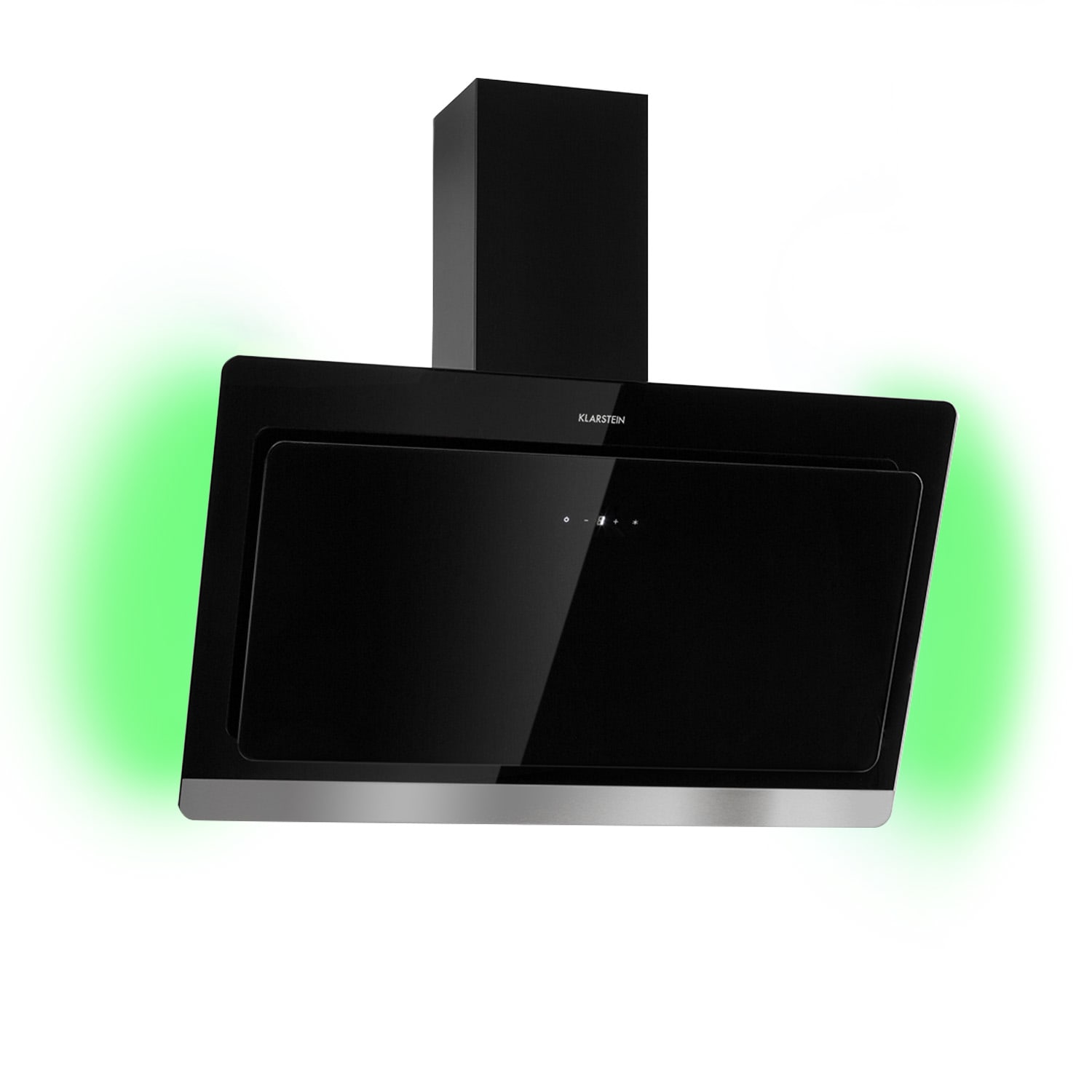 Klarstein Odsavač par Aurora Eco 90 550 m³/h 90 cm Komínový odsavač Podsvícení EEC A+