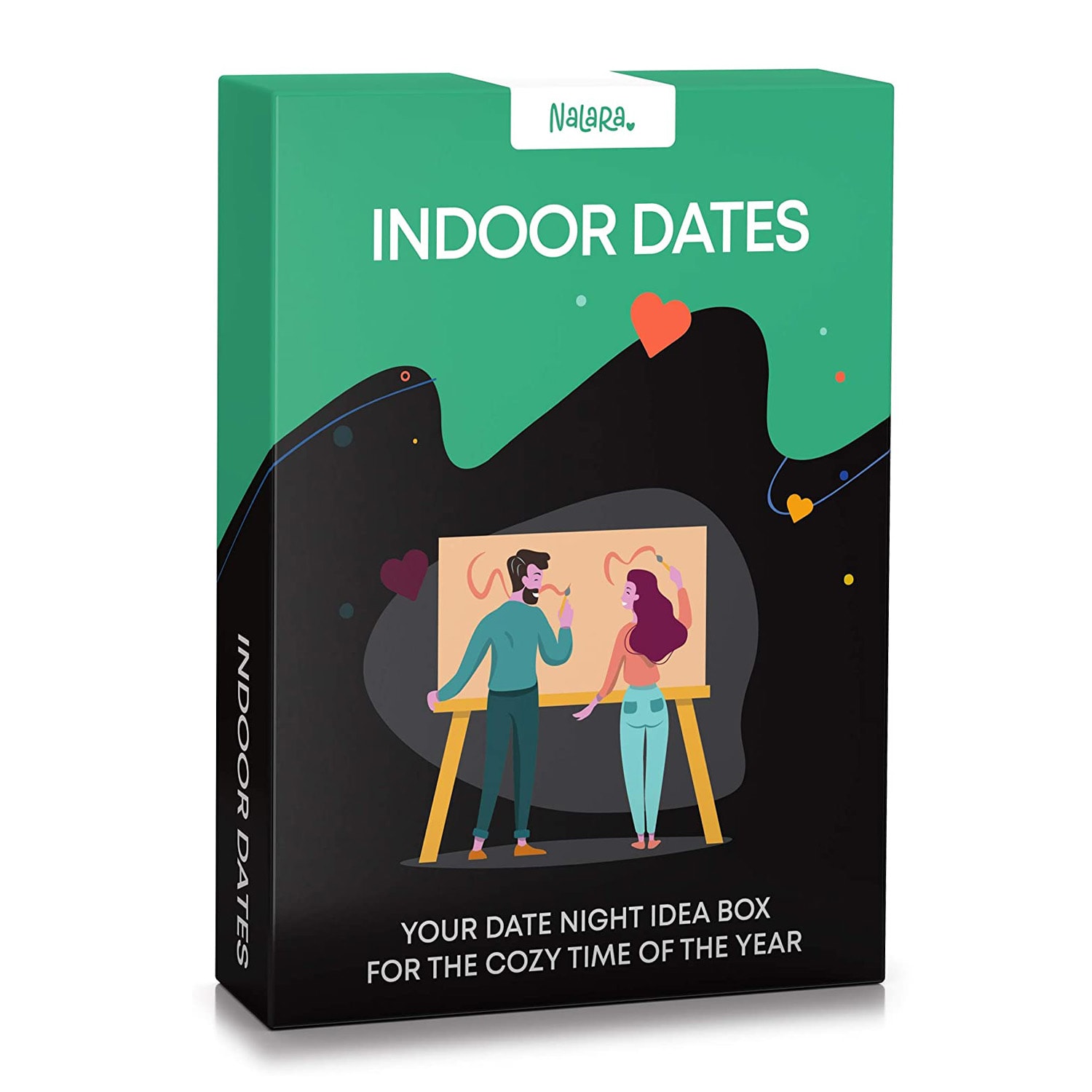 Spielehelden  INdoor Dates karetní hra pro páry 55 nápadů milostné rande  svatební dar