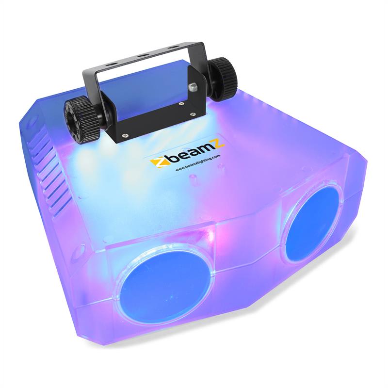 Beamz Nomia Clear dvojitý moonflower SVĚTELNÝ EFEKT 114 RGBAW-LEDS IR DÁLKOVÉ OVLÁDÁNÍ