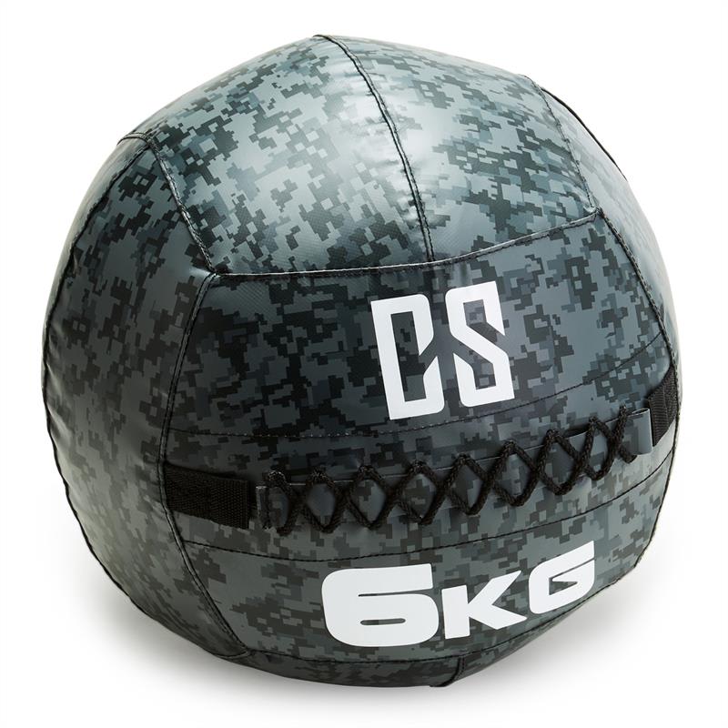 Capital Sports Restricamo Wall Ball medicinbal PVC 6kg kamufláž