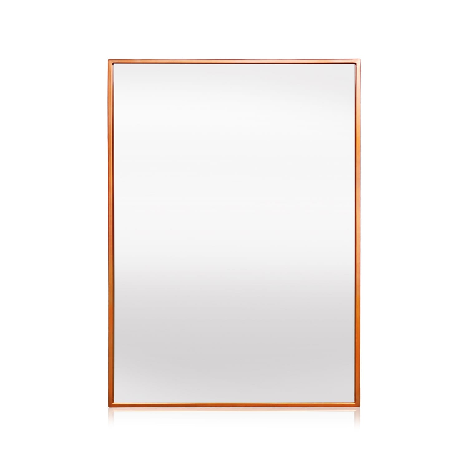 Casa Chic Croxley Nástěnné zrcadlo v kovovém rámu obdélníkové 70 x 50 cm