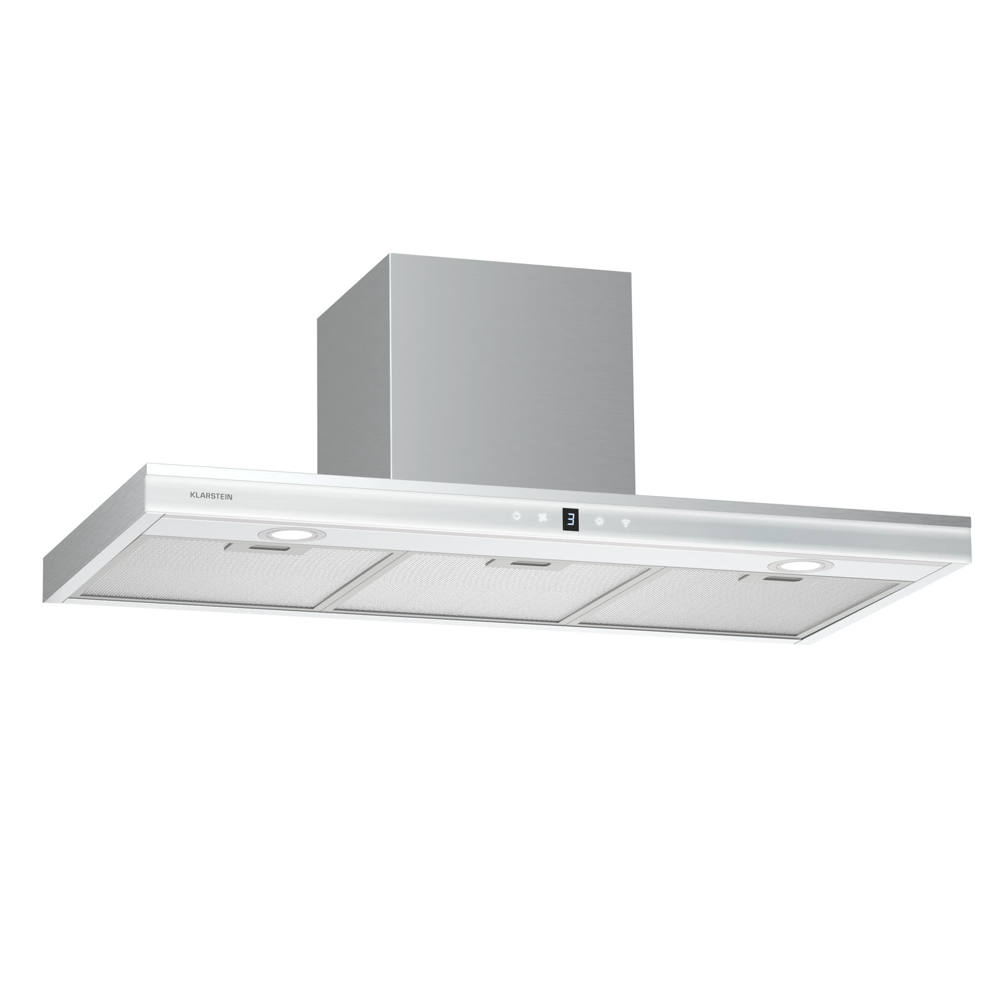 Klarstein Odsavač par Auriana | Ambient Light | 700 m³/h | Wi-Fi | Touch | LED