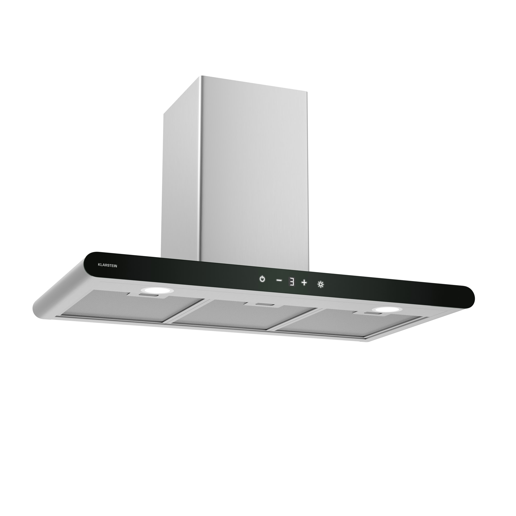Klarstein Odsavač par CurveVent | 700 m³/h | Touch | LED | 110 W | EEK A+
