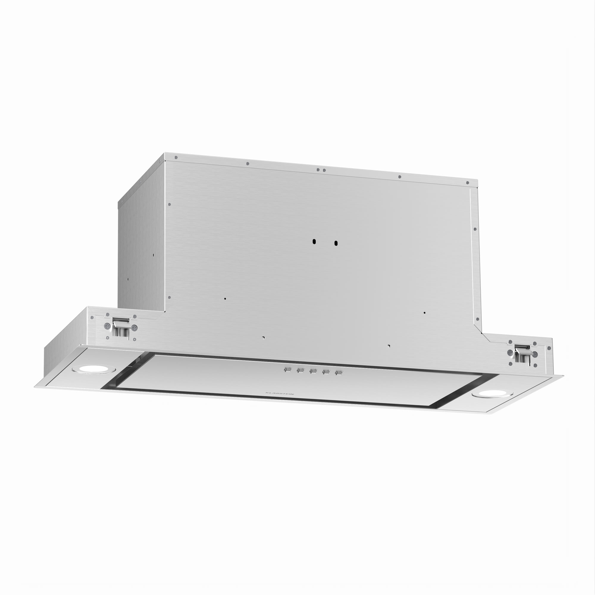 Klarstein Digestoř TurboMax | 380 m³/h | účinnost A+ | dvojitý provoz | 3 úrovně | LED dioda