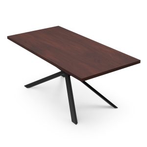 Blumfeldt Bearsdon jídelní set | stolová deska a kovové nohy stolu | industriální styl | stabilní | moderní