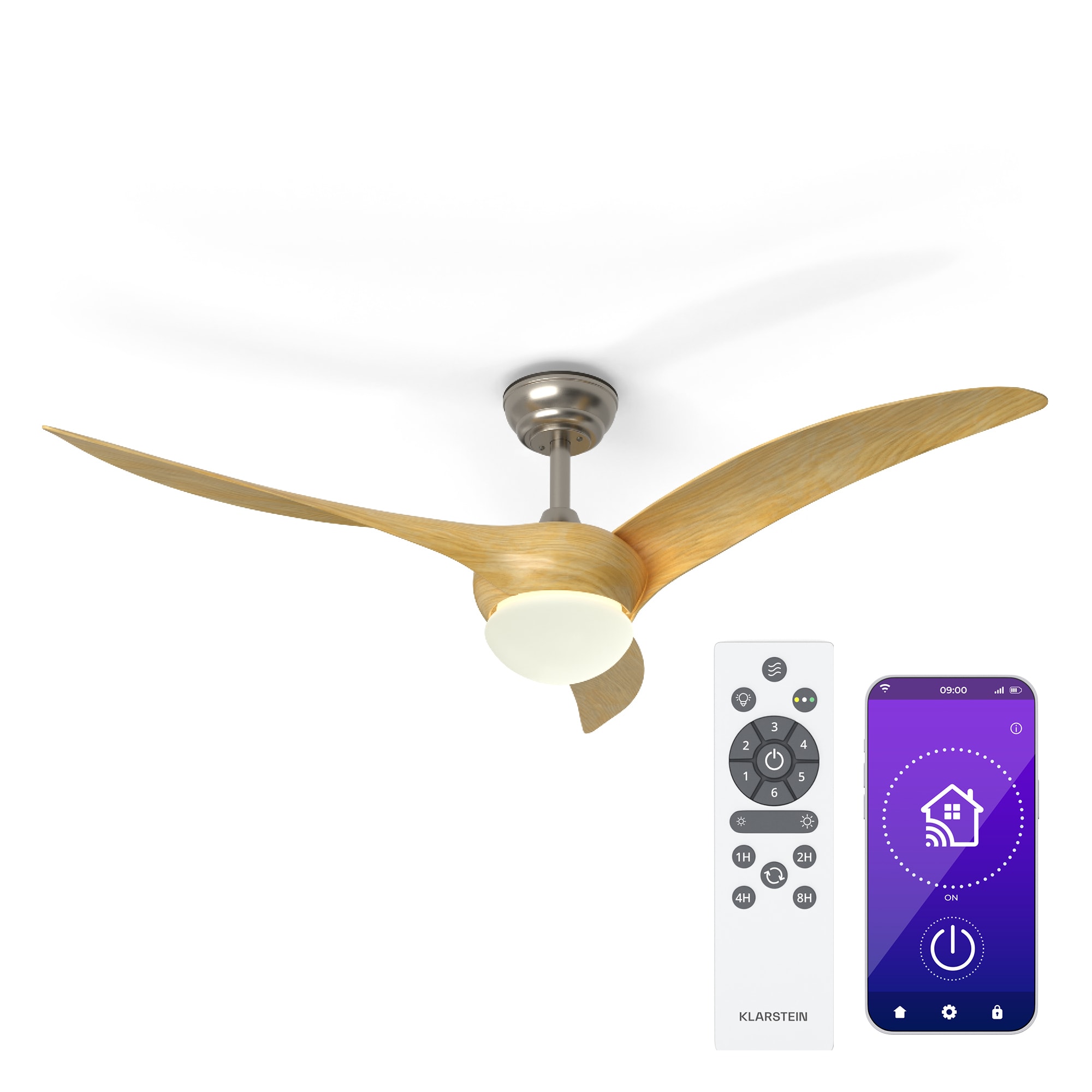 Blumfeldt Monteverde stropní ventilátor s nastavitelným osvětlením