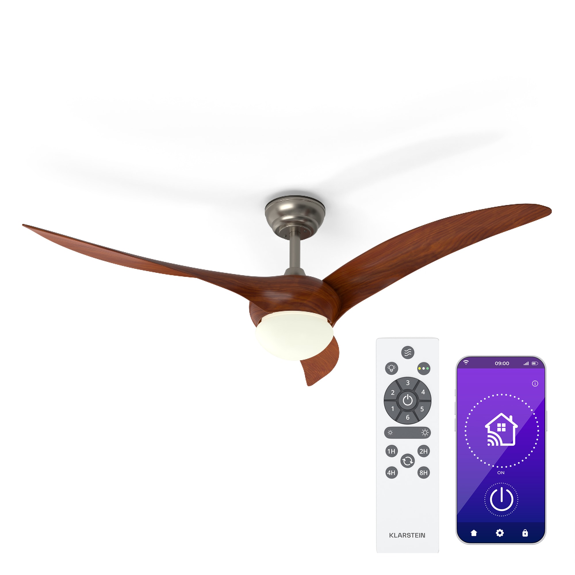 Blumfeldt Stropní ventilátor Monteverde s stmívatelným světlem