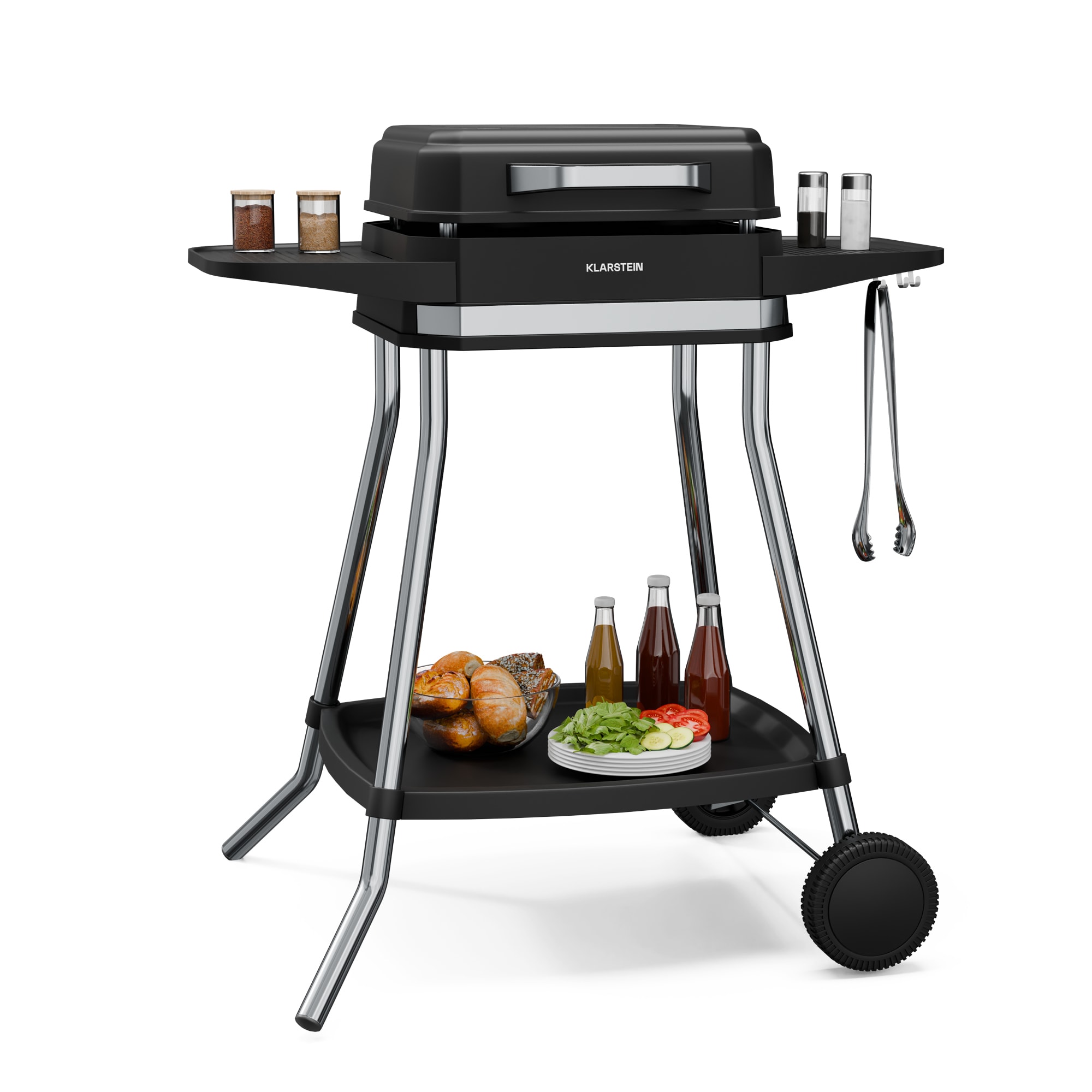 Klarstein Gatsby Elektrický gril | Vnitřní i venkovní použití | 3050 W | EasyGrill Concept | Až 240 °C